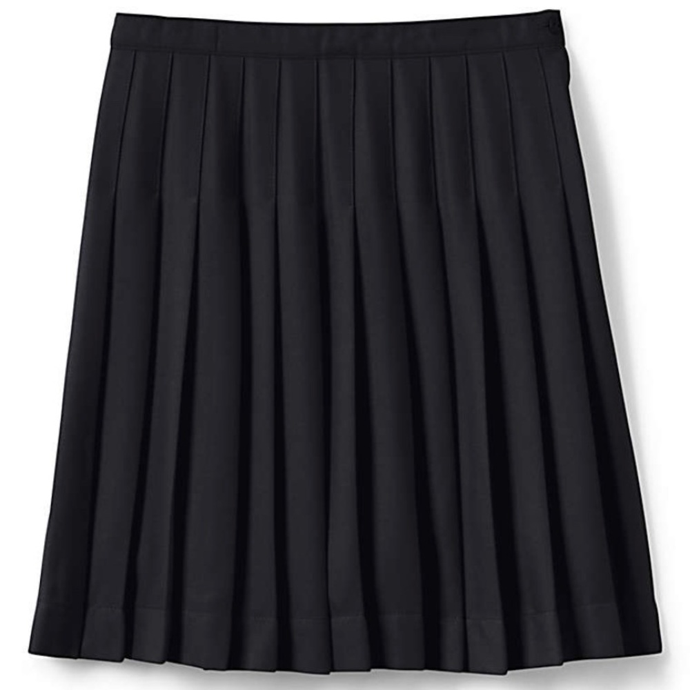Black Land’s End Knee-length Skirt